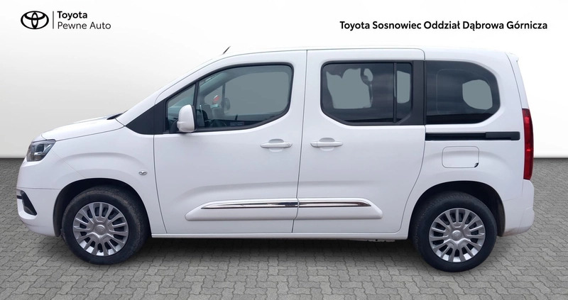 Toyota Proace City Verso cena 69900 przebieg: 126000, rok produkcji 2021 z Krzyż Wielkopolski małe 154